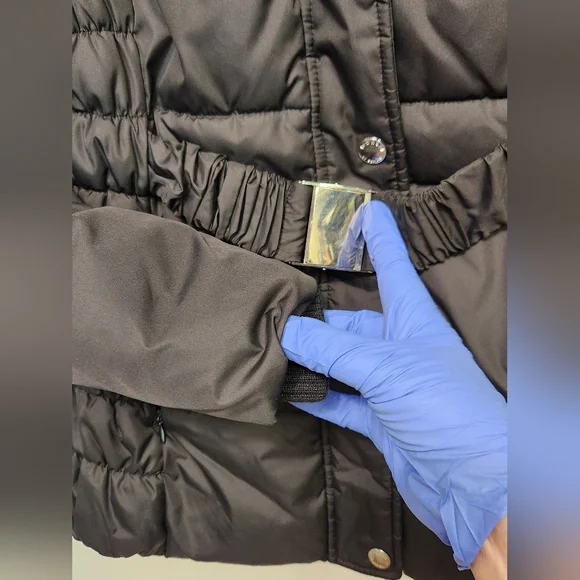 Y2K Laundry by Design Women's Black Outerwear Puffer Jacket Size M.   #G10 - Picture 7 of 11